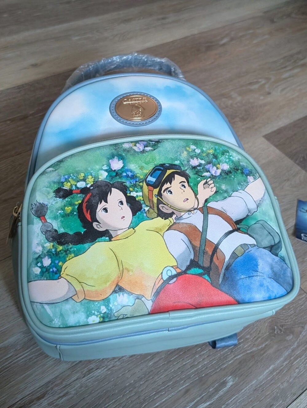 NWT New Studio Ghibli Castle in the Sky Pazu & Sheeta Mini Backpack BoxLunch